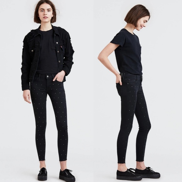 levi's women's 711 skinny ankle jeans